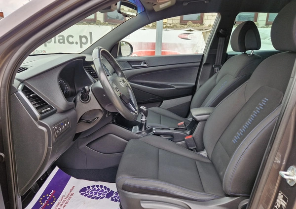 Hyundai Tucson cena 82900 przebieg: 98000, rok produkcji 2019 z Jasień małe 742